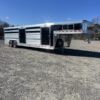 2024 Elite Trailers 8x28 Show Cattle Stock Combo Trailer KpT5PMply6sq