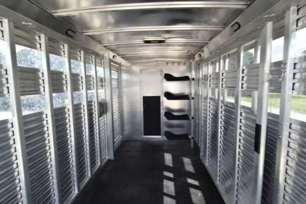 2018 Lakota Charger LQ Stock Trailer with 9′ Short Wall - Image 30