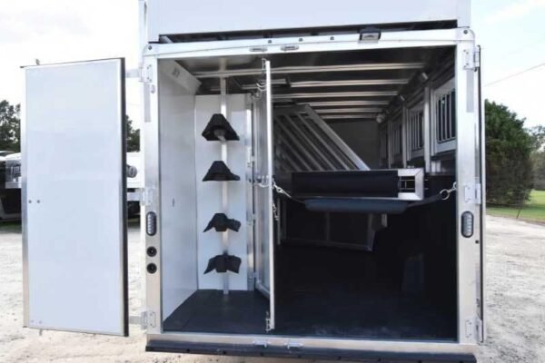 2018 Lakota 84HBPSL 4 Horse Trailer with 2′ Short Wall - Image 12