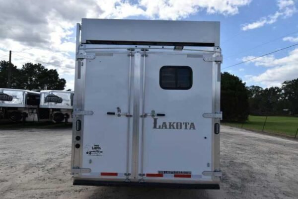 2018 Lakota 84HBPSL 4 Horse Trailer with 2′ Short Wall - Image 10