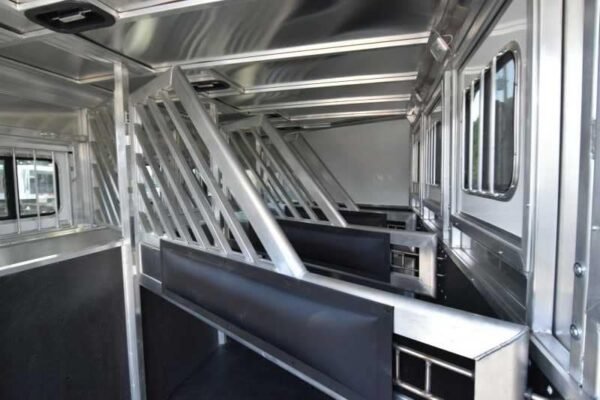 2018 Lakota 84HBPSL 4 Horse Trailer with 2′ Short Wall - Image 13