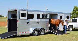 Horse With Trailer
