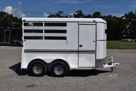 2 Horse Bumper Pull Trailer