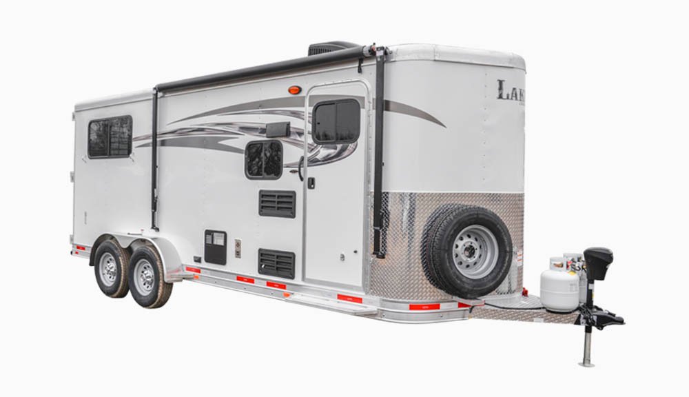 Bumper Pull Horse Trailer With Living Quarters